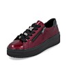μπορντό γυναικεία ανατομικά sneakers Remonte  σε γυναικεία παπούτσια μεγάλα νούμερα.